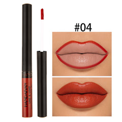 Velvet Matte Matte Texture Lip Gloss - Long-Lasting Lip Color