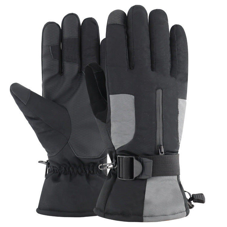 Ski Gloves For Men Winter Waterproof and Warm - Outdoor Cold Weather Accessories - Farefe