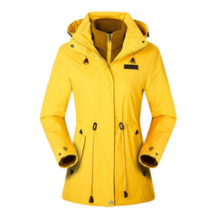 Multi-color Optional Medium and Long Jackets Outdoor Fashion - Waist Warm