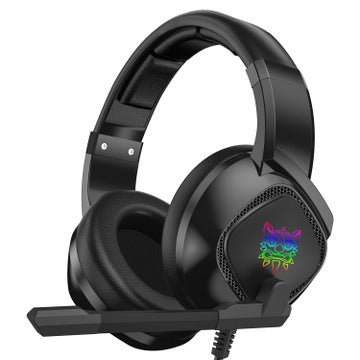 Headphones RGB Light Subwoofer Wired Headphones - Farefe