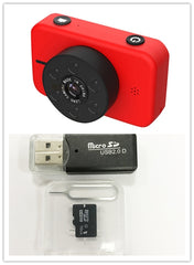 Digital Mini Camera for Children - X17, 2.4" LCD Screen, 5000W Interpolation, Plastic + Silica Gel, 1000mAH Battery