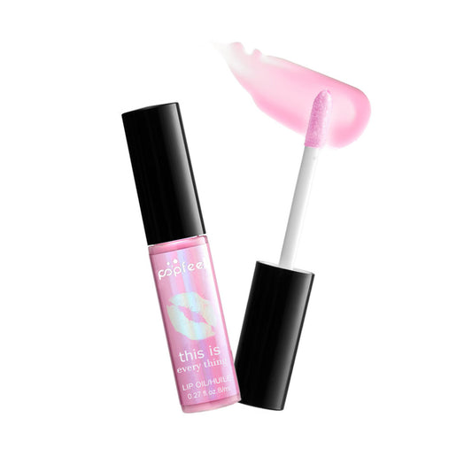 Use Transparent Lip Gloss for Nourished Lips with Multivitamins