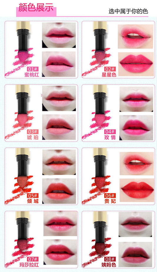 Powder Matte Lipstick - Silky Bitten Lips, Long Lasting, Waterproof, Smooth & Elastic Makeup - Farefe