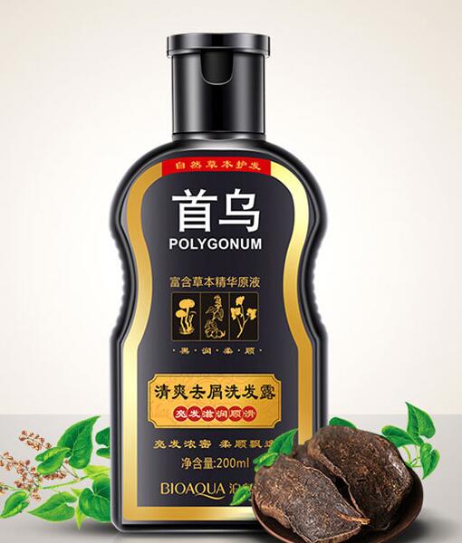 Rejuvenate Your Hair with Polygonum Herbal Shampoo for Lustrous, Black and Beautiful Locks - Farefe
