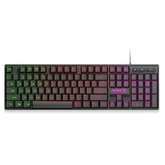 Use USB Wired Illuminated Gaming Keyboard with Three-Color Backlight - AK-600 (104 Keys)
