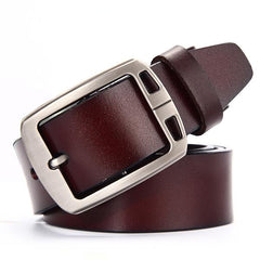 Classy Men's Leather Belts: Genuine and Luxurious