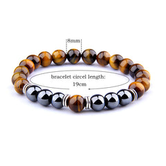 Elevate Your Style with this Stunning Tiger Eye Bracelet - Fashionable and Unique