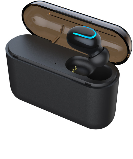 Bluetooth 5.0 Earphones TWS Wireless Headphones Handsfree Headphone, with Charging Case 1500mAh, Power Bank Feature - Farefe