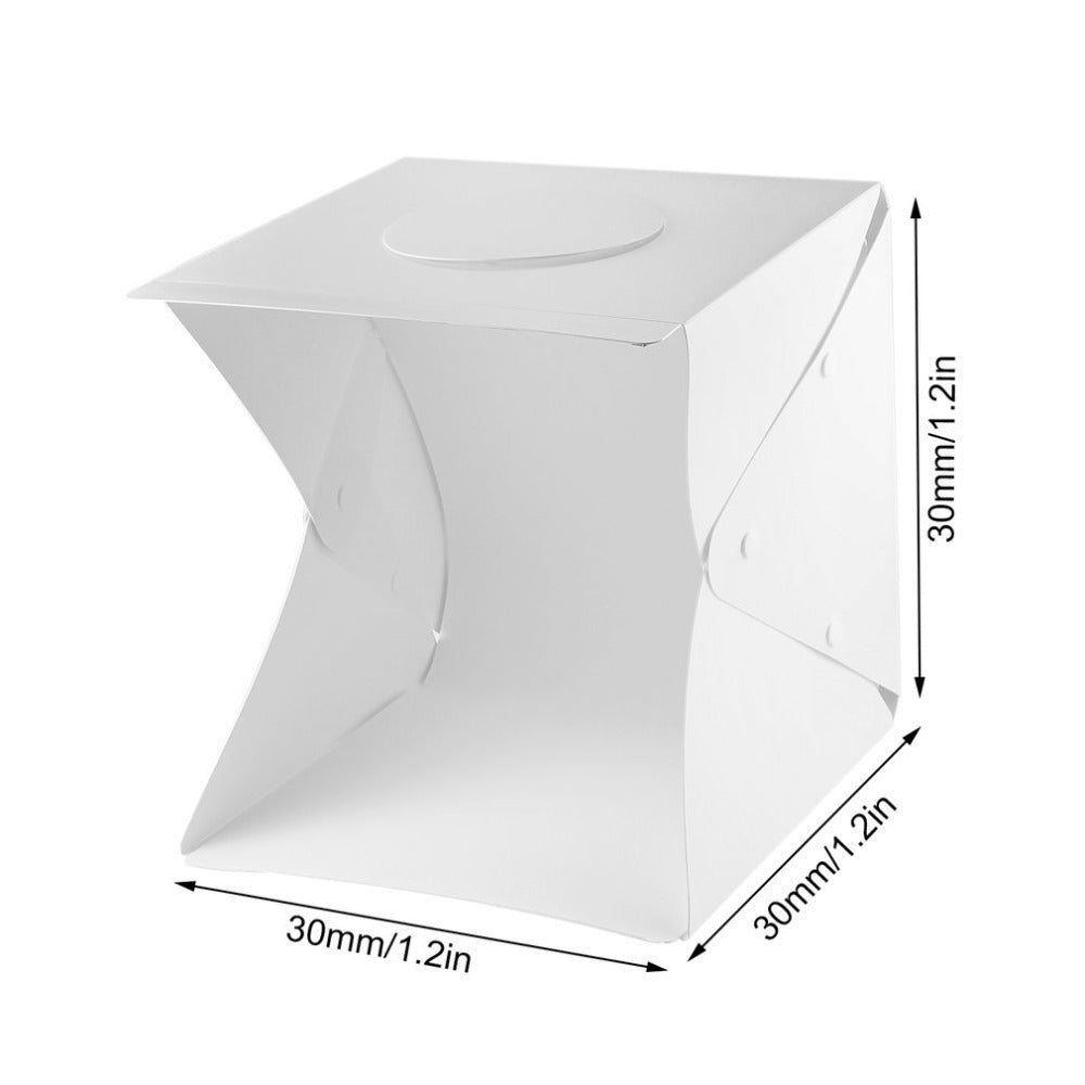 20cm Folding Studio LED Light Box for Professional Photography - Farefe