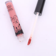 Lip Gloss 12-Piece Set Liquid Lipstick with 12 Colors and Vitamin-Rich