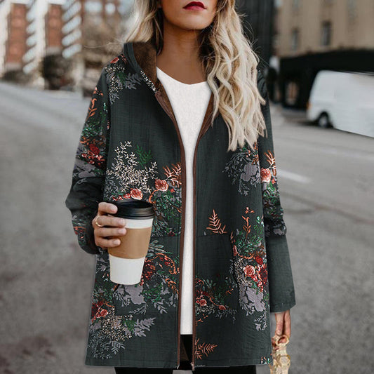 Autumn Winter Women's Coat - Warm and Stylish Outerwear - Farefe