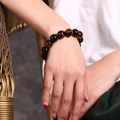 Enhance Your Style with Tiger Eye Buddha Bead Bracelet