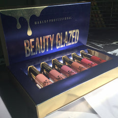 Beauty Glazed 6-Piece Waterproof Matte Velvet Lipstick Set - Farefe