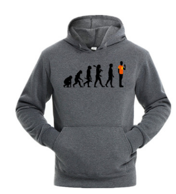 Solid Hoodie Men's Sweatshirt Fashion Pullover Tracksuits Moleton Masculino - Farefe