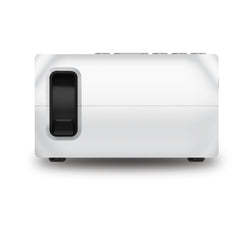 Mini HD Portable Projector: Front Projection, 320x240 Resolution, LED Lens, 20-80 inch Projection Size