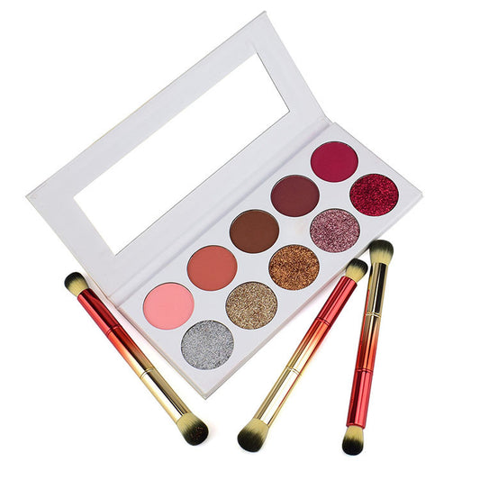 Super Color 10-Shade Eyeshadow Palette for High Quality and Long-lasting Looks
