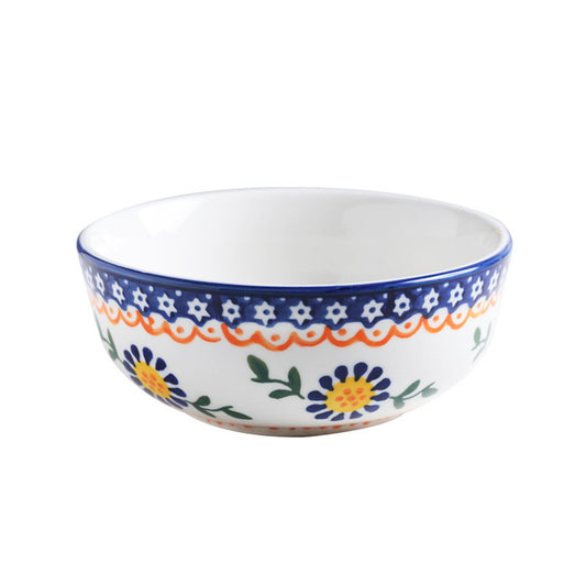Creative Ethnic Style Ceramic Soup Bowls and Plates - Retro Custom Household Tableware - Farefe