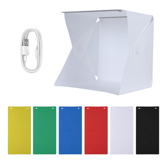 20cm Folding Studio LED Light Box for Professional Photography - Farefe