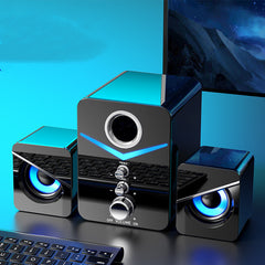 Desktop Computer Sound Bar Speakers with Bluetooth - Compact and Maneuverable Size - Farefe