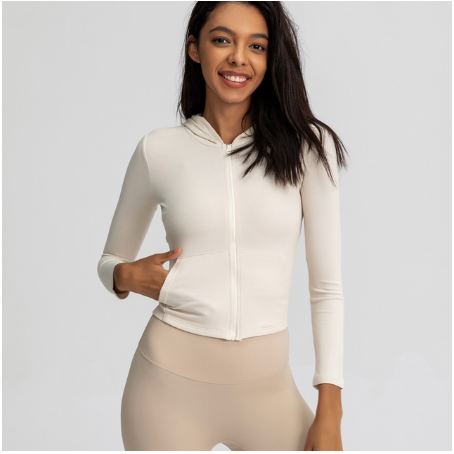Women's Sports Jacket - Lightweight, Stretch, Quick-Drying Fitness Apparel - Farefe