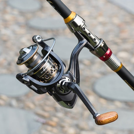 Full Metal Spinning Wheel Fishing Reel - Ultimate Long Shot Sea Pole Reel - Farefe