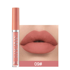 Matte Non-stick Cup Lip Gloss, Long-lasting Matte Liquid Lipstick