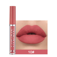 Matte Non-stick Cup Lip Gloss, Long-lasting Matte Liquid Lipstick