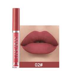 Matte Non-stick Cup Lip Gloss, Long-lasting Matte Liquid Lipstick