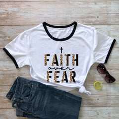 Inspirational Bible Verses Ladies Retro T-shirt