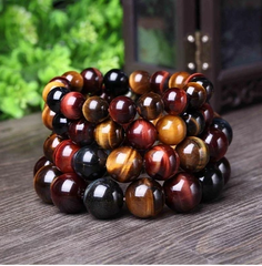 Enhance Your Style with Tiger Eye Buddha Bead Bracelet