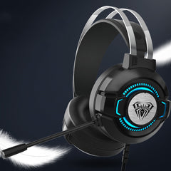 Noise-Canceling Headset for Gaming: S602, 50mm Speaker, 7.1 Surround Sound