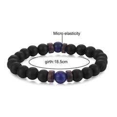 Asgard Crafted Lava Stone Bracelet for Fashionable Style and Elegance in Europe and America