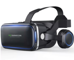 VR Shinecon 6.0 Virtual Reality Headset 3D Glasses with Stereo Headphones for Smartphones - 4.7-6.0 inch Compatibility