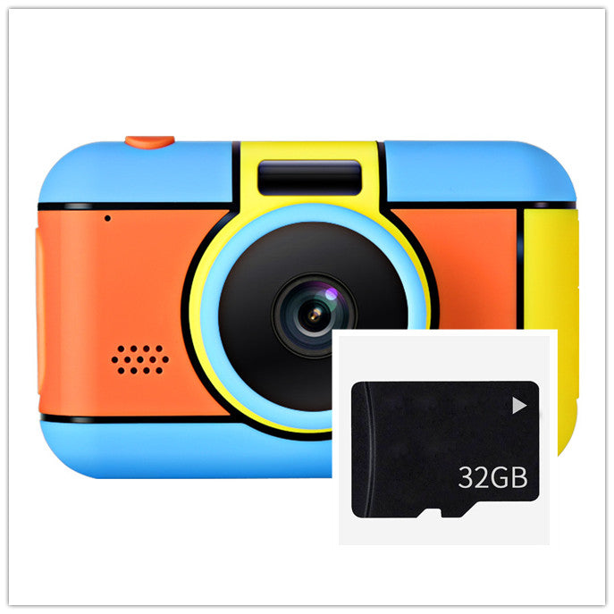 Children's Camera High-Definition 2400W Digital for Photos and Videos - 6108*4581 Resolution - 1920x1080P Video Resolution - 600mAh Battery - 1.5-2.5 Hours Working Time - 2-3 Hours Charging Time - Farefe