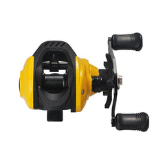 Small Yellow Water Drop Wheel - The Perfect Fishing Reel for All Anglers