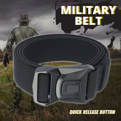 Quick Release Buckle Military Belt Strap Tactical Waistband For MEN