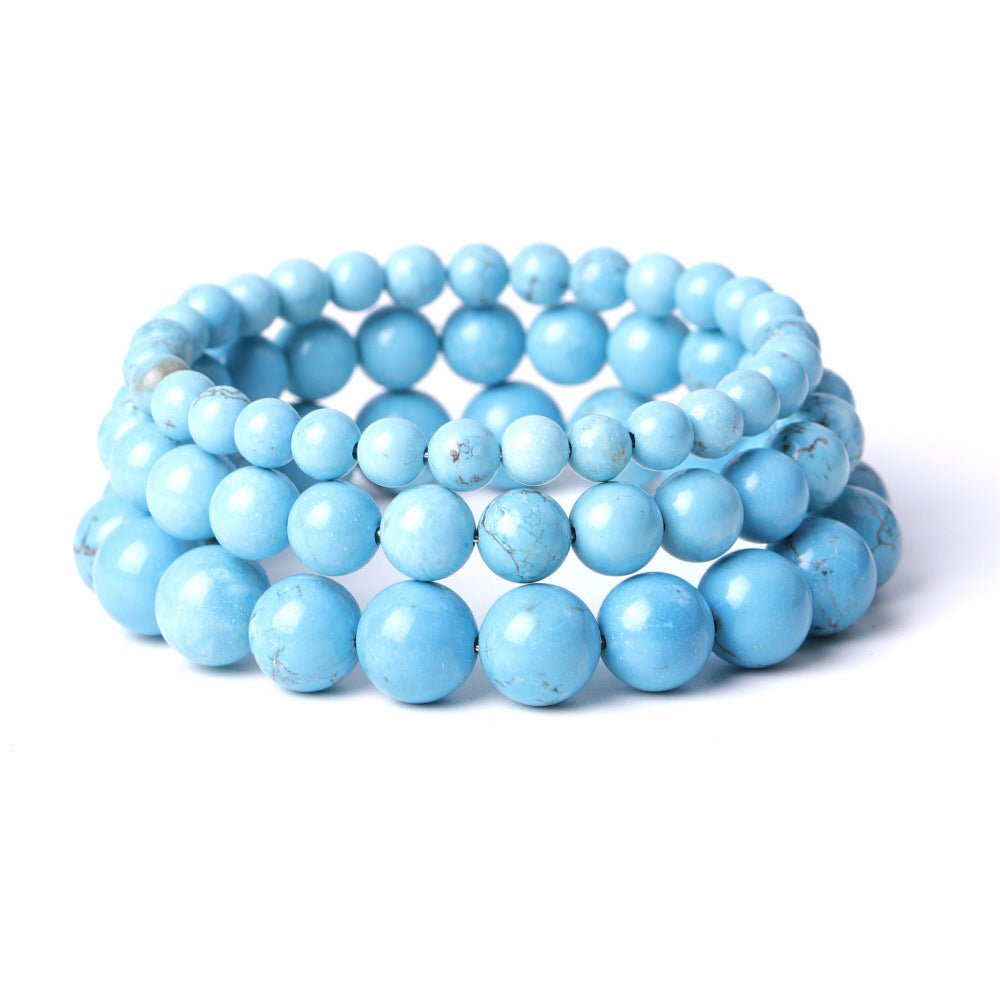 Stylish Turquoise Stone Bracelet: Elevate Your Look With Natural Elegance - Farefe