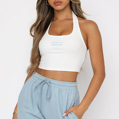 Heaven Made Halter Crop Tank Top - Farefe