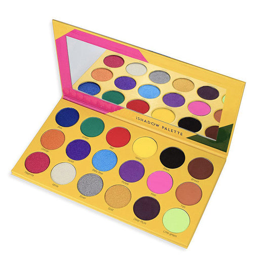 18-Color Diary Eyeshadow Palette for Pearly Matte Burst Eyeshadow - Farefe