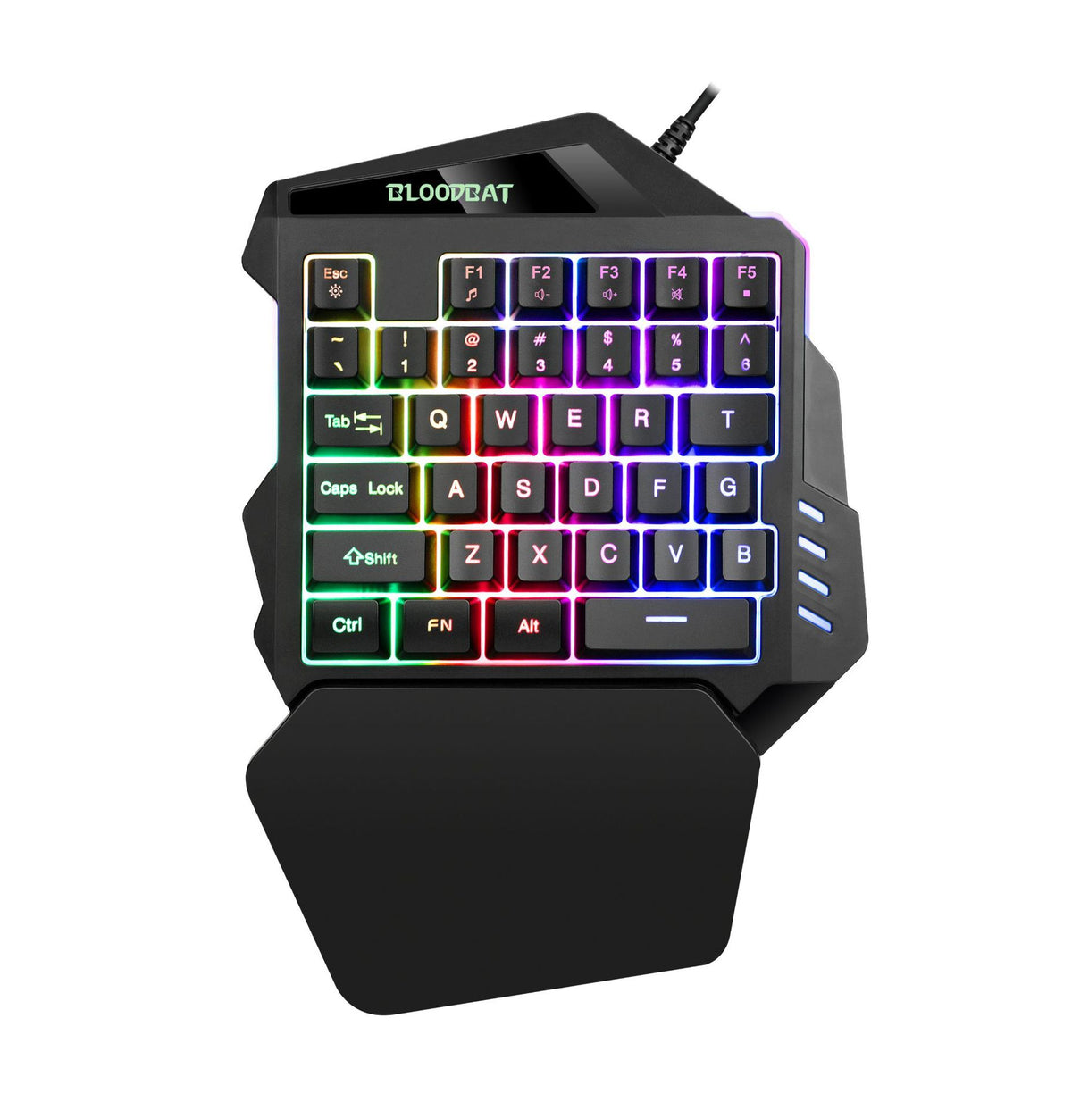 Mobile Gaming Computer Keyboard - 35 Keys, USB Interface, PC Connection - Farefe