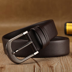 Men's Pin Buckle Belt for Fashion Wholesale (Imported Fiber & Alloy, 3.5cm*120cm)