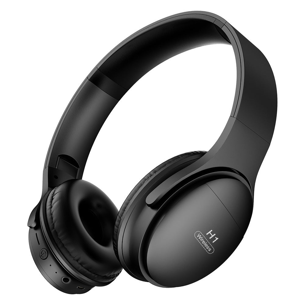 H1 Bluetooth Wireless Headphones with Memory Card Slot - Ergonomic Design, 3 Color Options - Long Battery Life, 5.0 Bluetooth Chip - Compatible with Android and iPhone