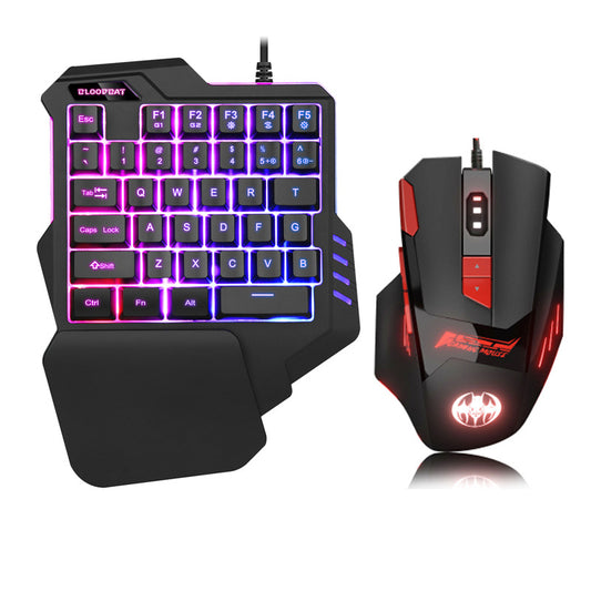 Mobile Gaming Computer Keyboard - 35 Keys, USB Interface, PC Connection - Farefe