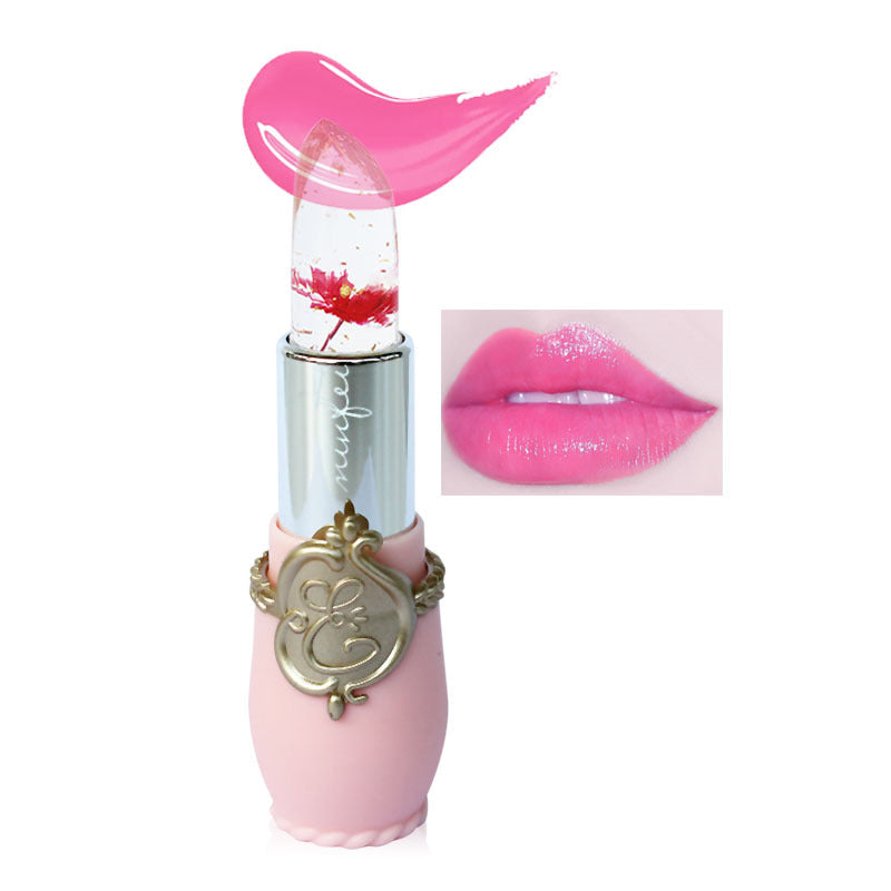 Flower Crystal Jelly Magic Lip Gloss Collection - Farefe