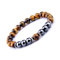 Elevate Your Style with this Stunning Tiger Eye Bracelet - Fashionable and Unique