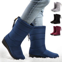 Waterproof Snow Boots for Modern Dance - Silk Upper, Plastic Sole