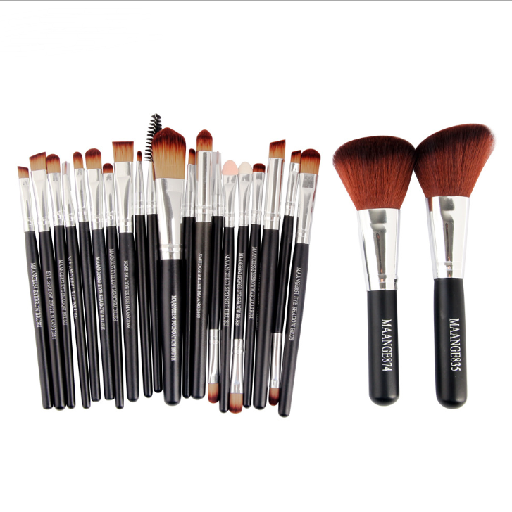 22 Piece Cosmetic Makeup Brush Set - Farefe