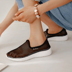 Mesh Single Shoes Lightweight Sneakers - Korean Style for Summer