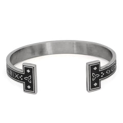 Viking Bracelet Ornament: Bold Titanium Steel Statement Piece for Your Uniqueness