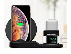 3-in-1 Wireless Charger for Apple: Fast Charging, Clutter-Free Design, Support for iPhone, Airpods, and Apple Watch